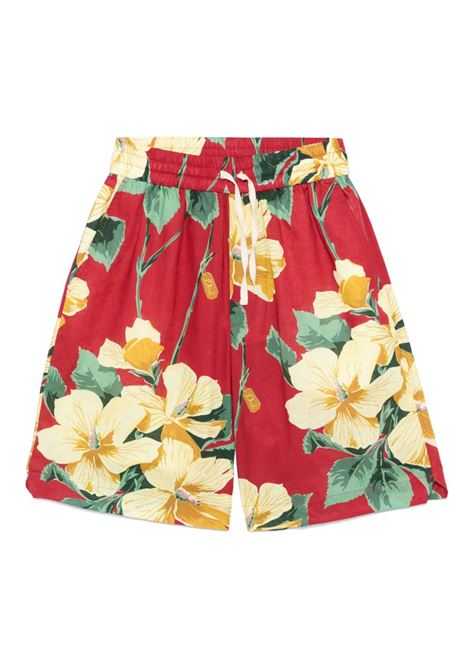Red Le Short Luciano shorts Drôle de monsieur - men DRÔLE DE MONSIEUR | GBS158LI005RD